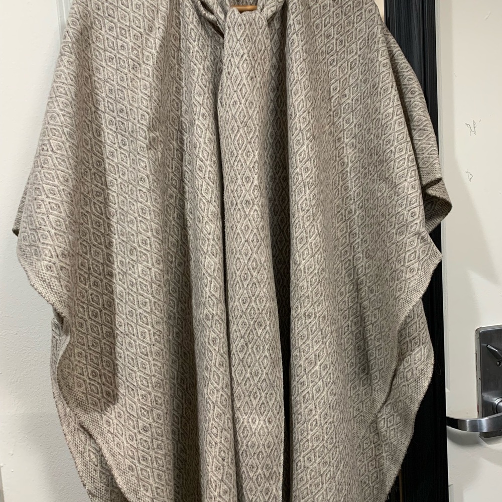 Wool Poncho